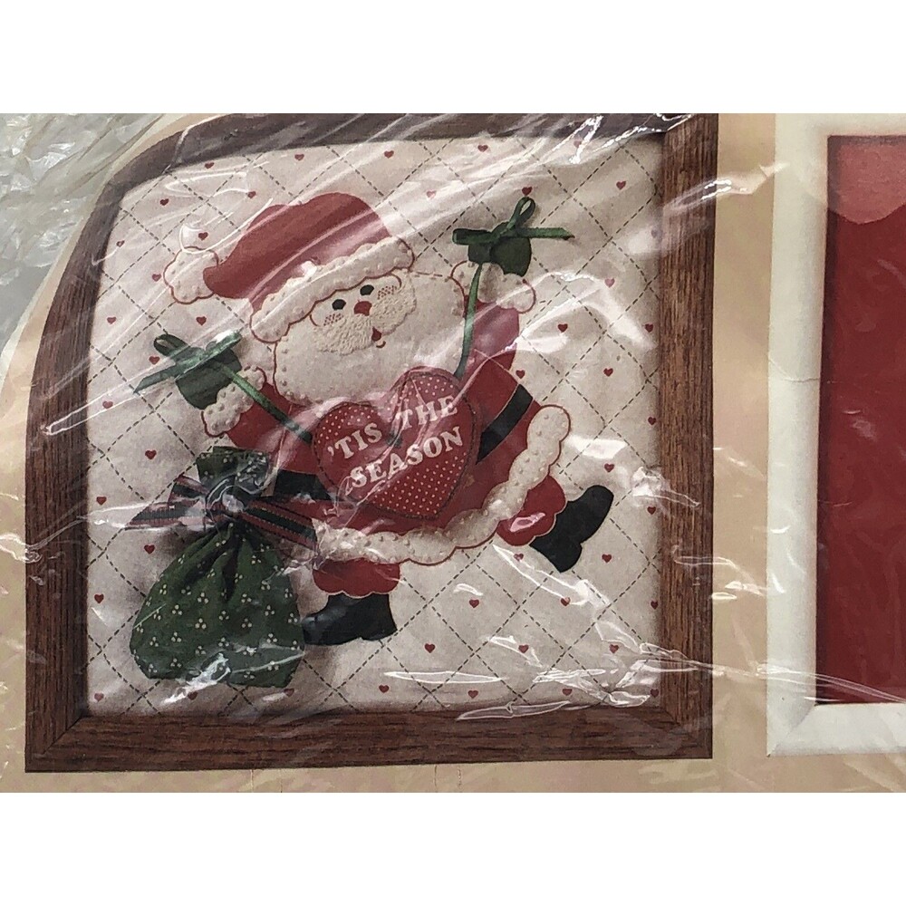 Creative Circle Tis The Season Quilt Kit #2105 Molly Flemming 1989 Vintage NOS